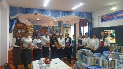 "КІТАПХАНАҒА КІТАП СЫЙЛАЙЫҚ" АКЦИЯСЫ ӨТУДЕ