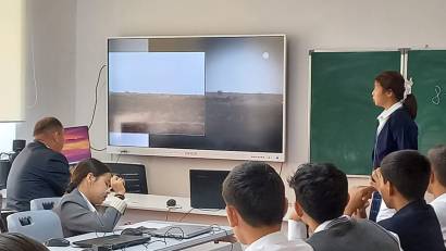 «МЕНІҢ ШАҒЫН ОТАНЫМ» АТТЫ  VIII РЕСПУБЛИКАЛЫҚ ИНТЕЛЛЕКТУАЛДЫҚ КОНКУРСЫНЫҢ АУДАНДЫҚ КЕЗЕҢІ ӨТТІ