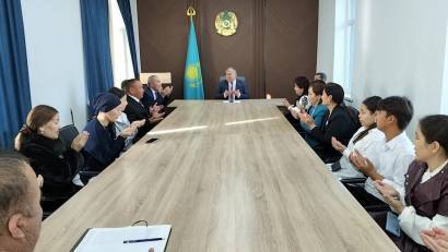 АУДАН МАҚТАНЫШТАРЫ АСТАНАҒА АТТАНДЫ